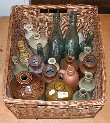 Lot 175 - A Collection of Assorted Stoneware and Glass...