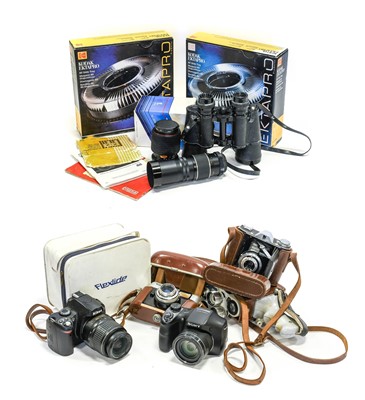 Lot 286 - Various Cameras And Lenses