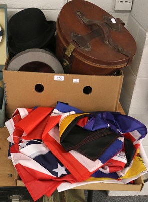 Lot 177 - A Collection of Various Hats, including four...