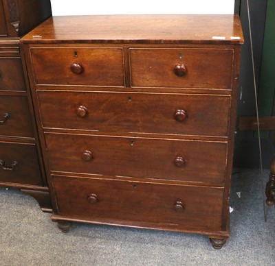 Lot 1239 - An Early 19th Century Mahogany Four Height...