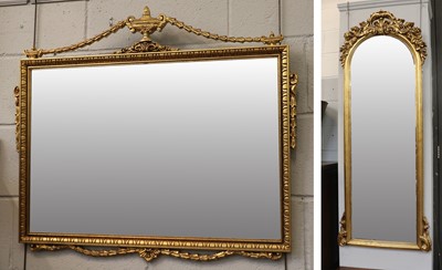 Lot 1230 - A Reproduction Gilt Framed Full Length...