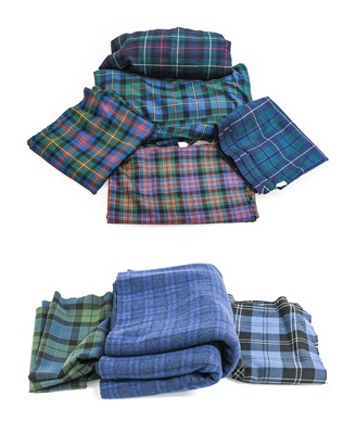 Lot 2225 - Assorted Lengths of Scottish Tartan Wool,...