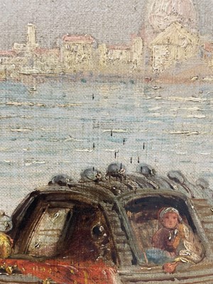 Lot 616 - Jane Vivian (fl.1869-1877) Venice, the lagoon...