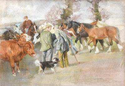 Lot 521 - Neil Forster (1939-2016) "Stow Horsefair"...