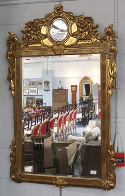 Lot 1141 - A Reproduction Gilt Framed Rectangular Hanging...