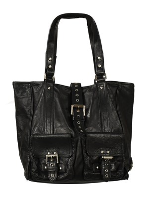 Lot 2034 - Mulberry Soft Black Leather Shoulder Bag with...