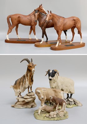 Lot 189 - Beswick Connoisseur Horses, comprising: 'Troy',...