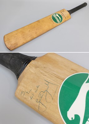 Lot 185 - A Slazenger 'Geoff Boycott plays...' Cricket...