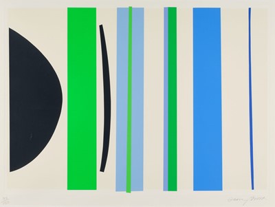 Lot 617 - Sir Terry Frost RA (1915-2003) "Blue and Green...