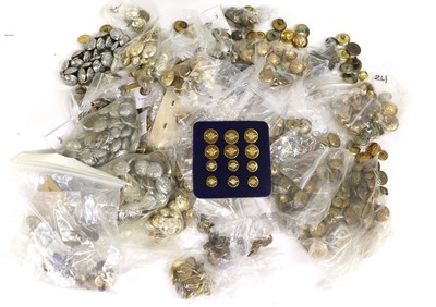 Lot 185 - A Quantity of Mixed Uniform Buttons, including...