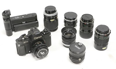 Lot 228 - Canon F1 Camera