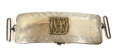 Lot 186 - A Victorian Yeomanry Officer's Silver...