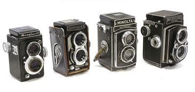 Lot 236 - Four TLR Cameras