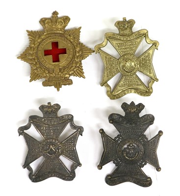 Lot 135 - A Victorian Cap Badge to the Medical Staff...