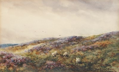 Lot 1020 - Tom Dudley (1857-1923) "Goathland Moon" Signed,...