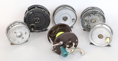 Lot 121 - Five Various Fly Reels