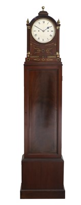 Lot 293 - A Mahogany Eight Day Striking Longcase Clock,...