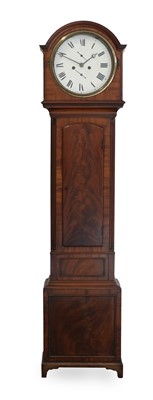 Lot 289 - A Mahogany Eight Day Striking Longcase Clock,...