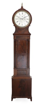 Lot 296 - A Scottish Mahogany Eight Day Striking...