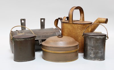 Lot 197 - Assorted 19th Century Metalwares, including a...