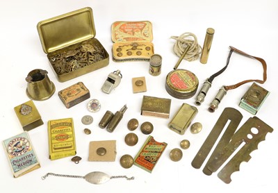 Lot 204 - A Quantity of Militaria, including a Princess...