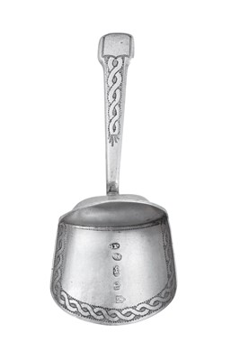 Lot 2034 - A George III Silver Caddy-Spoon