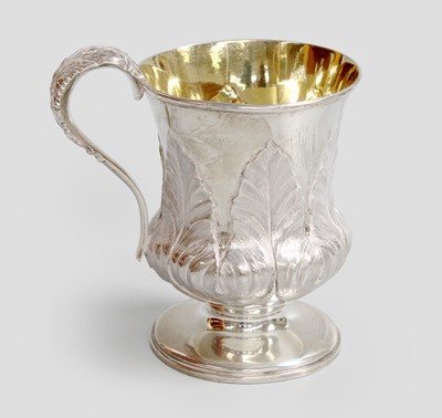 Lot 20 - A George III Silver Christening-Mug, Marks...