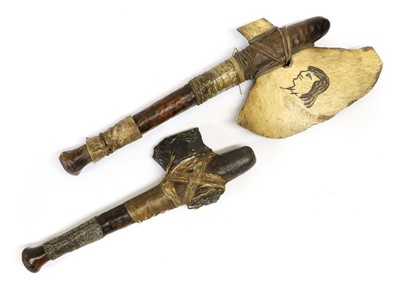 Lot 298 - A 19th Century Axe, possibly from the Selk'Nam...