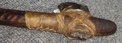 Lot 298 - A 19th Century Axe, possibly from the Selk'Nam...