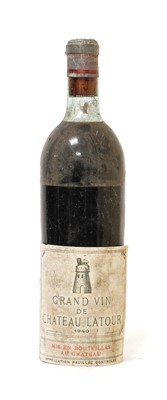 Lot 5049 - Grand Vin de Château Latour 1940, Pauillac...