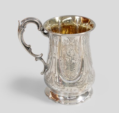 Lot 13 - A Victorian Silver Christening-Mug, by John...