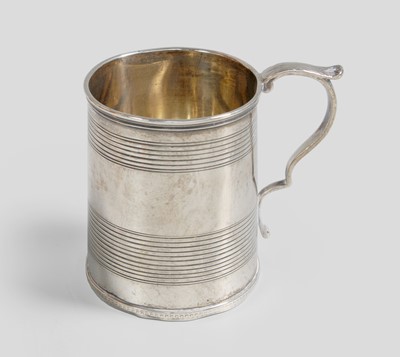 Lot 8 - A Victorian Silver Christening-Mug, by John...