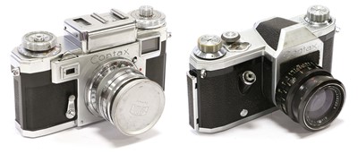 Lot 307 - Zeiss Ikon Two Contax Cameras