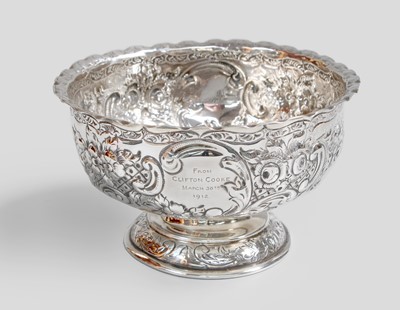 Lot 12 - A Victorian Silver Rose-Bowl, by William...