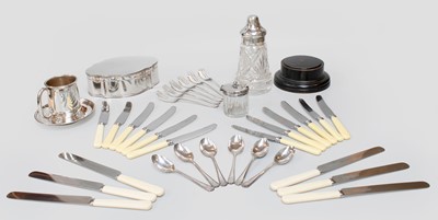 Lot 108 - A Collection of Assorted Silver and Silver...