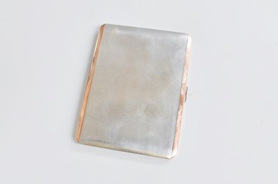 Lot 75 - A George VI Parcel-Gilt Silver Cigarette-Case,...