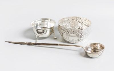 Lot 36 - Three Various Silver Items, comprising two...