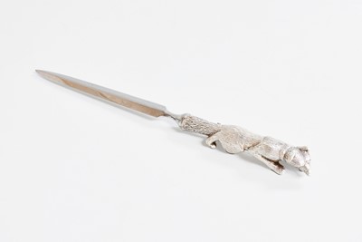 Lot 71 - An Elizabeth II Novelty Silver Paper-Knife or...