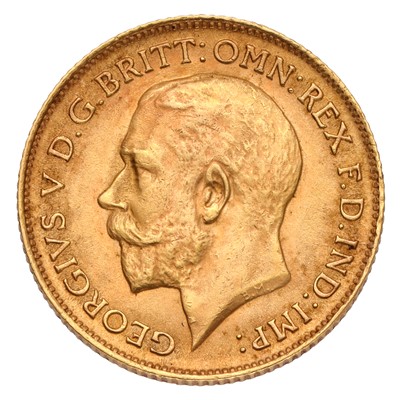 Lot 234 - George V, Half Sovereign 1911; good very fine