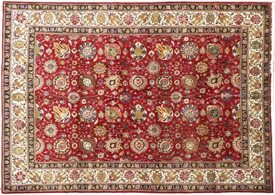 Lot 661 - Tabriz Carpet North West Iran, circa 1950 The...