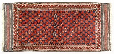 Lot 660 - Rare Salar Khani Baluch Rug North East Iran,...