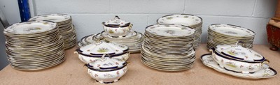 Lot 309 - A George Jones & Sons Pottery Dinner Service,...