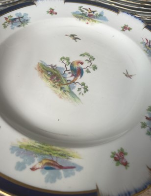 Lot 309 - A George Jones & Sons Pottery Dinner Service,...