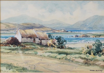 Lot 1060 - Frank Murphy (b. 1925) Donegal esturary...