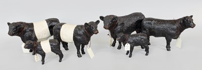 Lot 278 - Border Fine Arts Studio Pottery Company Cattle,...