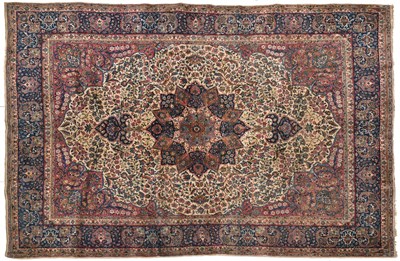 Lot 741 - Kirman Carpet Southeast Iran, circa 1930 The...