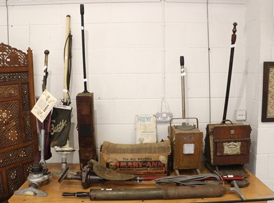 Lot 1255 - A Collection of Vintage Vacuum Cleaners