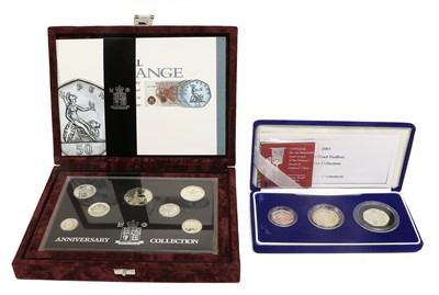 Lot 398 - Royal Mint, 'All Change' Silver Proof Set 1996,...