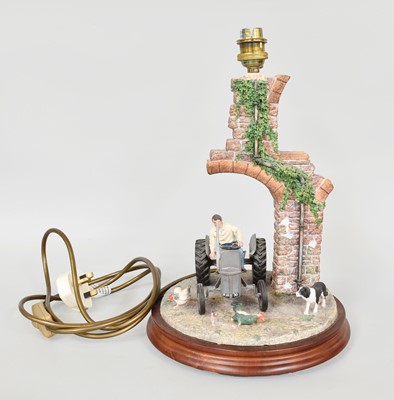 Lot 296 - Border Fine Arts Table Lamp 'Mind Y'Selves',...