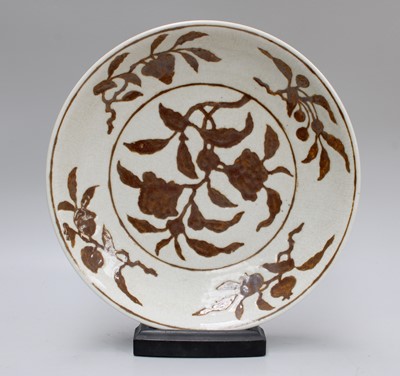 Lot 187 - A Chinese Porcelain Dish, decorated with iron...